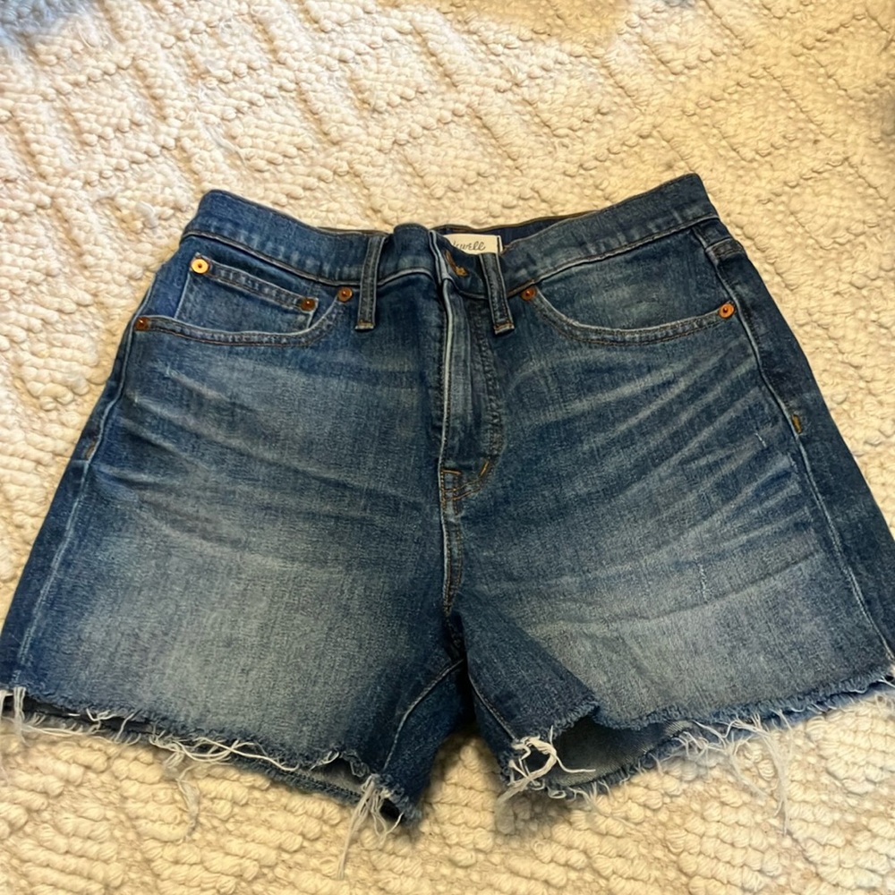 Women's Blue Denim Shorts